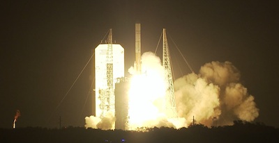 Delta 4 Rocket Launches from Cape Canaveral