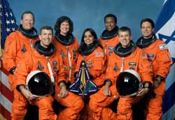 STS-107 Crew portrait