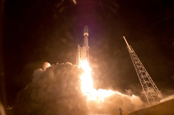 Launch of Atlas V AEHF-3, September 18, 2013 from Cape Canaveral AFS