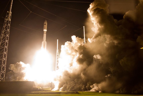 Launch of Atlas V AEHF-3, September 18, 2013 from Cape Canaveral AFS