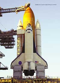 Columbia at pad 39A
