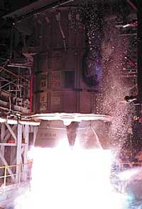Test firing