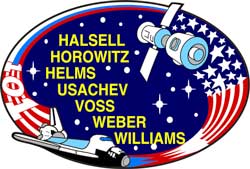 STS-101 patch