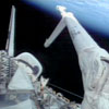 Atlantis in orbit