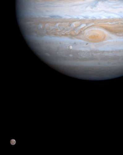 Jupiter and moons