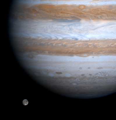 Jupiter and Ganymede