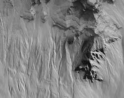 Layers and gullies